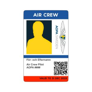AOPA Air Crew Badge